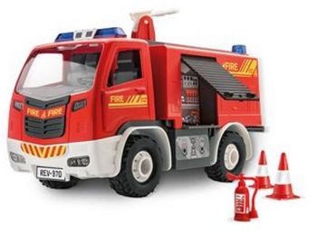 REV00915 - RC brandweerwagen met geluid in elkaar te zetten