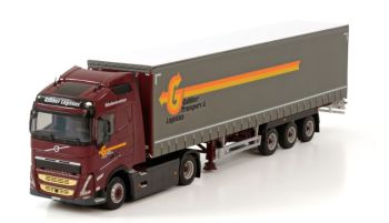 WSI01-3758 - Vrachtwagen met huiftrailer voor A.DE LAAT - SCANIA 140 4x2
