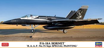 HAW02411 - FA-18A Hornet Vliegtuig - Koninklijke Australische Luchtmacht - 75e Squadron om in elkaar te zetten en te schilderen