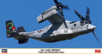 HAW02421 - Vliegtuig MV-22B Osprey - VMM-265 - Dragons 2022 om in elkaar te zetten en te schilderen