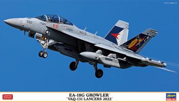 HAW02432 - EA-18G Growler - VAQ-131 Lancers 2022 om in elkaar te zetten en te schilderen