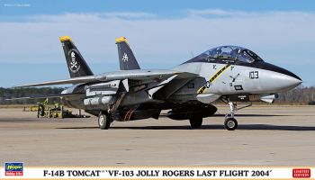 HAW02434 - F-14B Tomcat Vliegtuig - VF-103 Jolly Rogers 2004 om in elkaar te zetten en te schilderen
