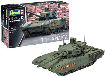 REV03274 - T-14 Armata russische hoofdgevechtstank om in elkaar te zetten en te schilderen
