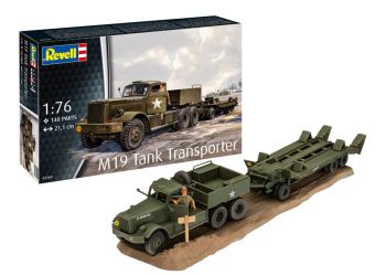 REV03364 - Tankvoertuig M19 om te monteren en te schilderen