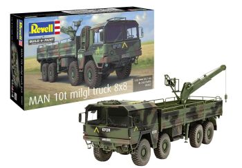 REV03367 - MAN 10T Milgl 8x8 vrachtwagen in elkaar zetten en lakken