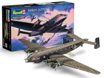 REV03754 - JUNKERS Ju290A-5/7 Seeadler militair vliegtuig om te assembleren en te schilderen