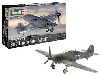 REV03768 - Militair vliegtuig HAWKER Sea Hurricane Mk.IIC om in elkaar te zetten en te schilderen