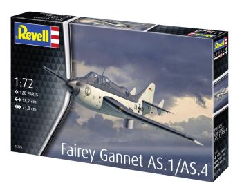 REV03775 - Gevechtsvliegtuig FAIREY Gannet AS.1/AS.4 om te monteren en te schilderen