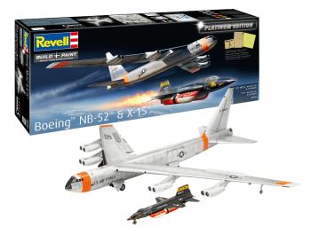 REV03793 - Boeing NB-52 & X-15 Vliegtuig - Platinum Editie - Bouw- en schilderset