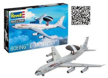 REV03794 - BOEING E-3A Sentry passagiersvliegtuig om te monteren en te schilderen