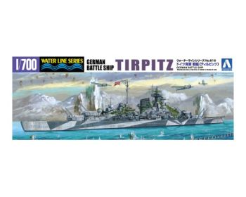AOS04606 - Duits slagschip Tirpitz om in elkaar te zetten en te schilderen