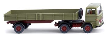 WIK051003 - MERCEDES-BENZ 4x2 met 1 as aanhangwagen