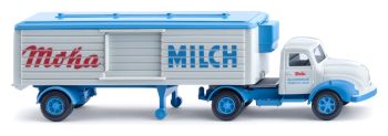 WIK052004 - MAGIRUS 4x2 met koelaanhanger 1 As - MOHA MILCH