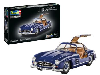 REV05614 - MERCEDES-BENZ 300 SL coupé, 140 jaar Mercedes, geassembleerd met lak.