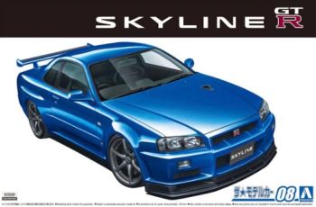 AOS05858 - NISSAN Skyline GT-R V-Spec 2002 te monteren en te spuiten