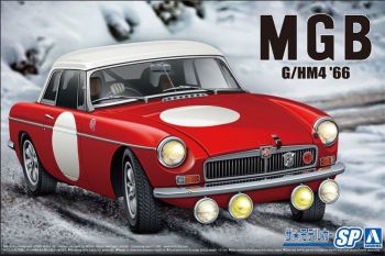 AOS06126 - MG-B G/HM4 Club - rally versie 1966 te assembleren en te spuiten