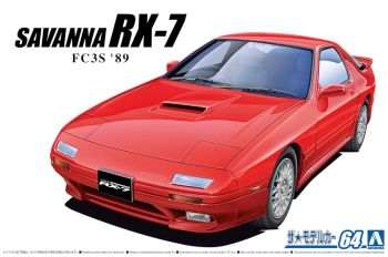 AOS06365 - MAZDA FC3S RX-7 Savanna 1989 te monteren en te spuiten