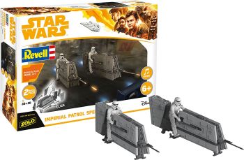 REV06768 - MODEL KIT - Imperial patrouille speeders STAR WARS om te bouwen