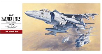 HAW07228 - Vliegtuig AV-8B Harrier II Plus om in elkaar te zetten en te schilderen