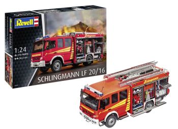 REV07404 - Brandweerwagen SCHLINGMANN LF 20/16 om te assembleren en te schilderen