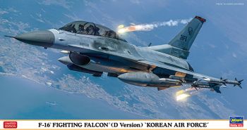 HAW07512 - F-16 Fighting Falcon Type D Vliegtuig - Koreaanse luchtmacht om in elkaar te zetten en te schilderen