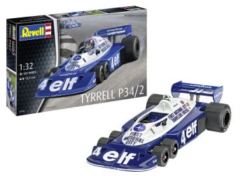 REV07741 - Auto TYRELL P34/2 om te assembleren en te schilderen