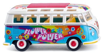 WIK079744 - VOLKSWAGEN Type 1 sambabus - FLOWER POWER