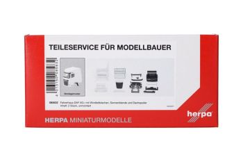 HER085632 - Fahrerhaus DAF XG+ mit Luftleitblechen Dachspoiler und Sonnenblende - 2 Stck.