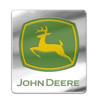 MCWCF0890321 - Grijs John Deere auto-embleem