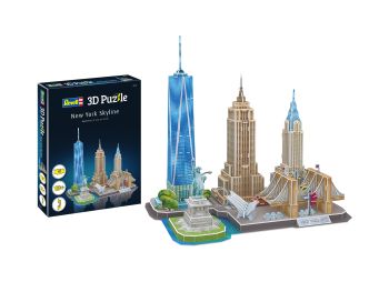REV00142 - NEW YORK 3D-puzzel 123 stukjes