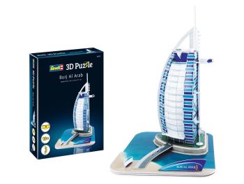 REV00202 - 3D-puzzel 46 stukjes Burj Al Arab