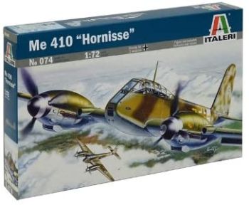 ITA0074 - Vliegtuig ME 410 Hornisse te monteren en te schilderen