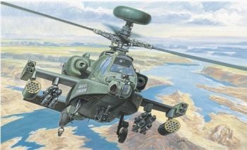 ITA0080 - AH-64D Apache Longbow-helikopter om in elkaar te zetten en te schilderen