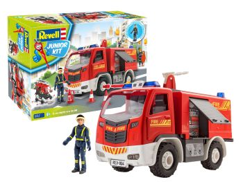 REV00819 - Brandweerwagen met figuur om zelf te bouwen