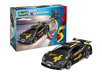 REV00923 - Mijn eerste speelgoed om te bouwen - Zwarte raceauto