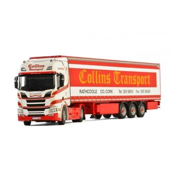 WSI01-2295 - SCANIA S Highline met 3-assige huifoplegger COLLINS TRANSPORT