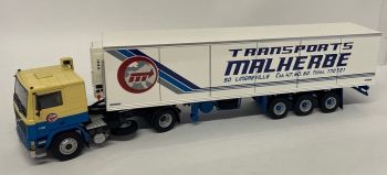 WSI01-3175 - VOLVO F1220 4x2 met koelwagen 3 Assen MALHERBE