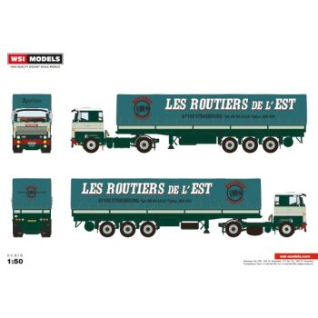 WSI01-3262 - SCANIA 141 met BOMO 3-assige dekzeiloplegger