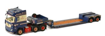 WSI01-3423 - MERCEDES Actros MP4 6x2 met FRANK WULF 2-assige dieplader