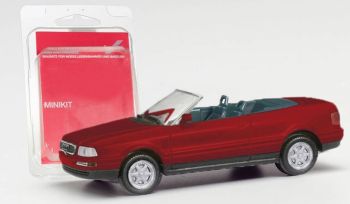 HER012287-006 - AUDI 80 Cabriolet rood In Kit