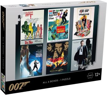 WIN01314 - JAMES BOND 1000 stukjes puzzel