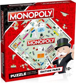 WIN01699 - Puzzel 1000 stukjes MONOPOLY Parijs