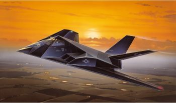 ITA0189 - Bouw en schilder F-117A Nighthawk straaljager