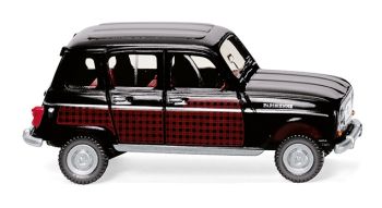 WIK022405 - RENAULT R4 Parisienne zwart en rood