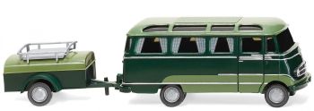 WIK026004 - MERCEDES O 319 bus met aanhanger