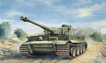 ITA0286 - Tank TIGER I Ausf. E/H1 te monteren en te schilderen