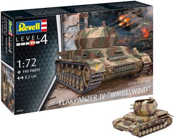 REV03267 - FLAKPANZER IV WIRBELWIND tank om te monteren en te schilderen