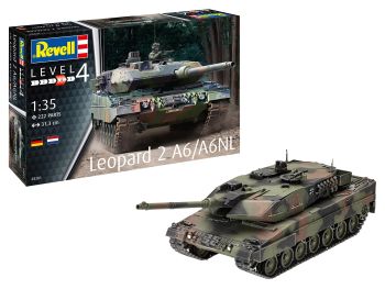 REV03281 - Leopard 2A6/A6NL tank om in elkaar te zetten en te schilderen