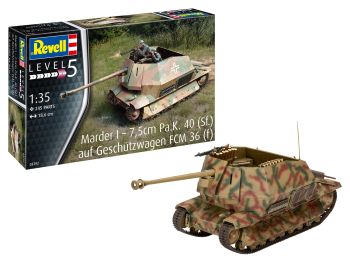 REV03292 - Char Marder I op FCM 36 basis te monteren en te schilderen
