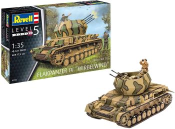 REV03296 - Char Tourbillon Flakpanzer IV om in elkaar te zetten en te schilderen